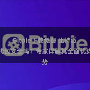 Bitpie下载免费 比特派钱包安全吗？专家详解其全面优势