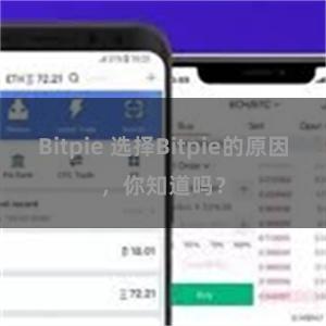 Bitpie 选择Bitpie的原因，你知道吗？