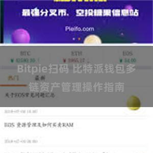 Bitpie扫码 比特派钱包多链资产管理操作指南