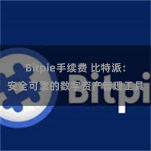 Bitpie手续费 比特派：安全可靠的数字资产管理工具