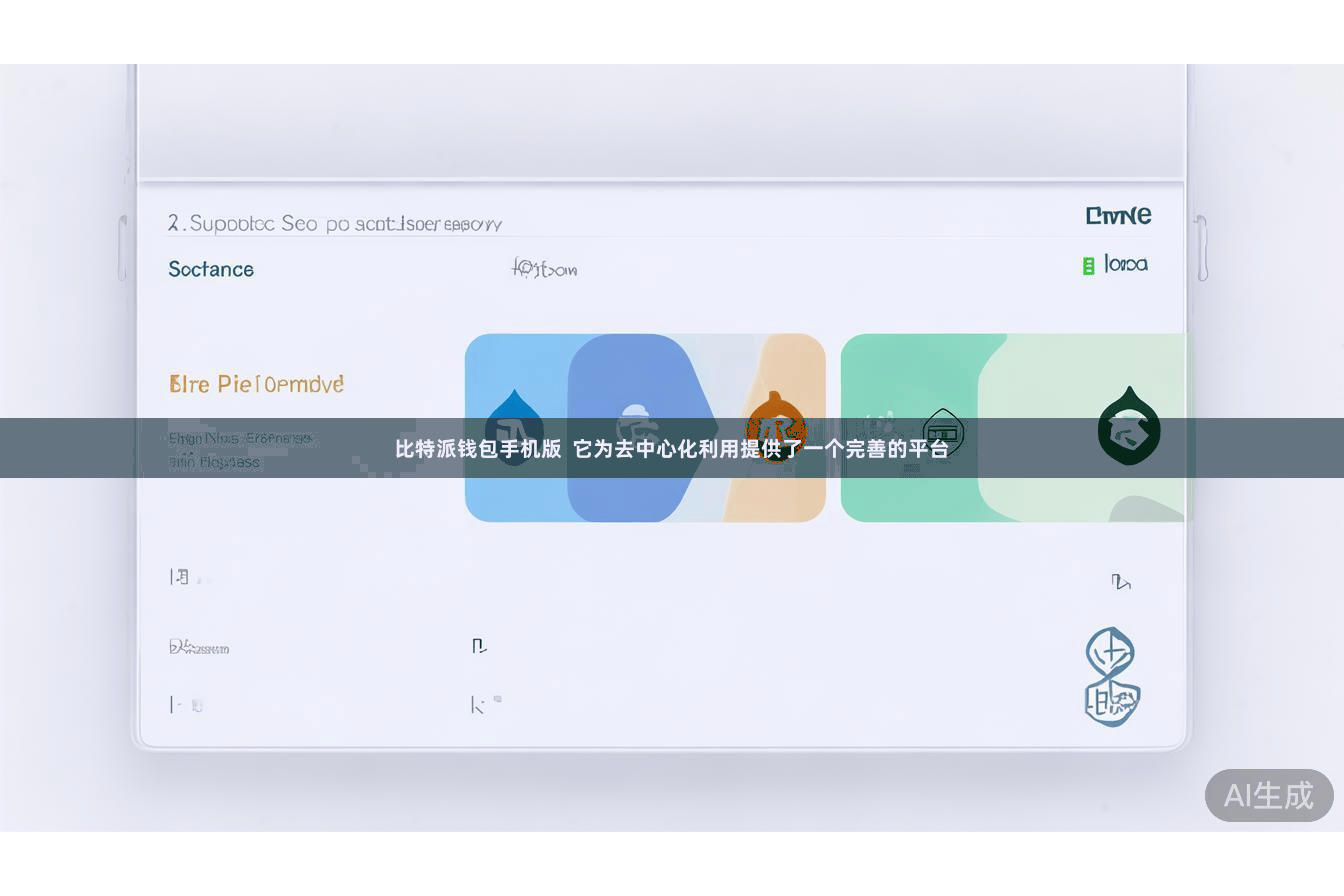 比特派钱包手机版  它为去中心化利用提供了一个完善的平台