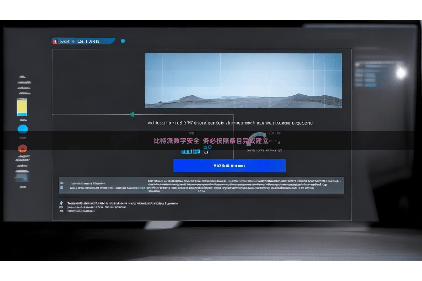 比特派数字安全  务必按照条目完成建立